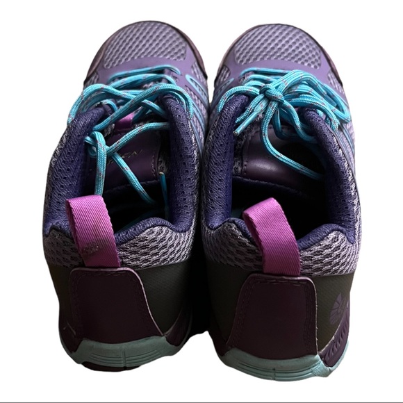 Nautilus Purple And Blue Carbon Nano-Fiber Safety Toe Work Shoes Women's Size 6 - Picture 4 of 8
